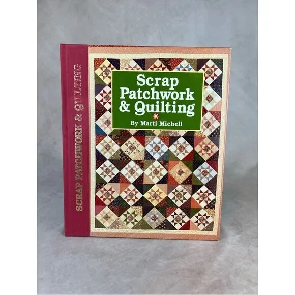 Vintage Quilting Book Scrap Patchwork & Quilting 1992 - Picture 1 of 6